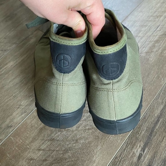 Rag & Bone Standard Issue High Top Sneaker olive green 43 - Picture 5 of 7